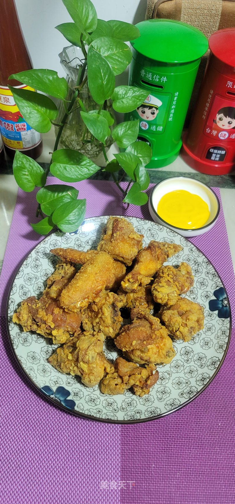 喷鼻酥炸鸡块的做法