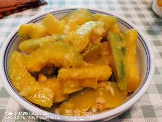 蒜蓉烧喷鼻芋北瓜的做法步调：7