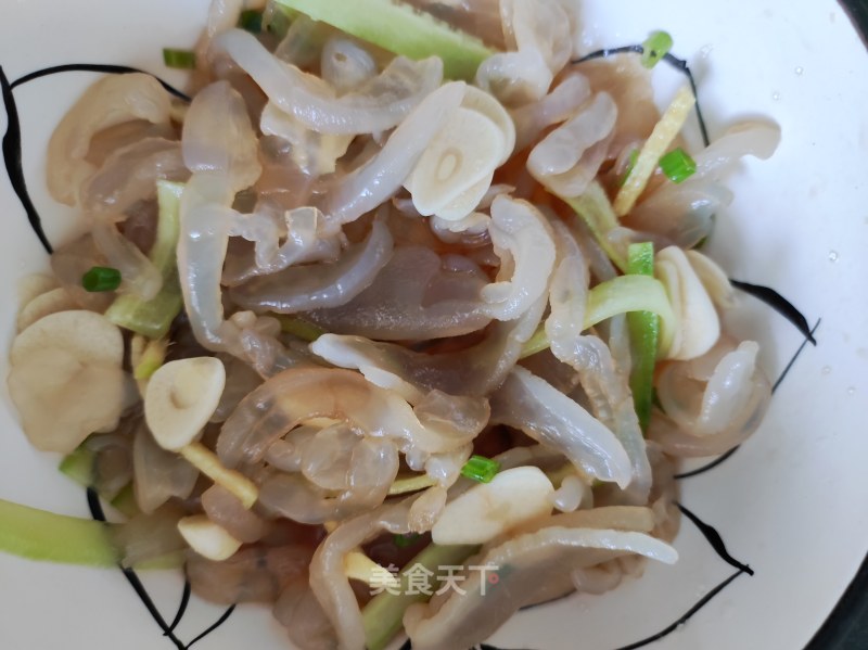 凉拌海蜇丝的做法
