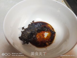 紫菜青菜酸辣里的做法步调：1