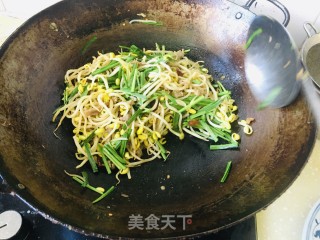 黄芽菜炒牛肉的做法步调：8