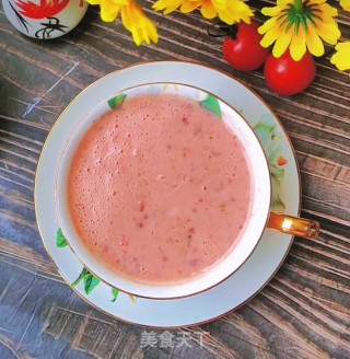 葡萄、番茄奶昔的做法步调：7
