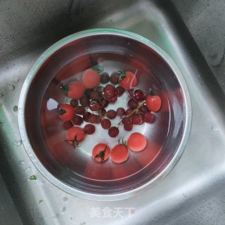 葡萄、番茄奶昔的做法步调：2