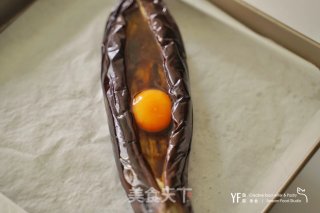 芝士烤茄溏心蛋的做法步调：5