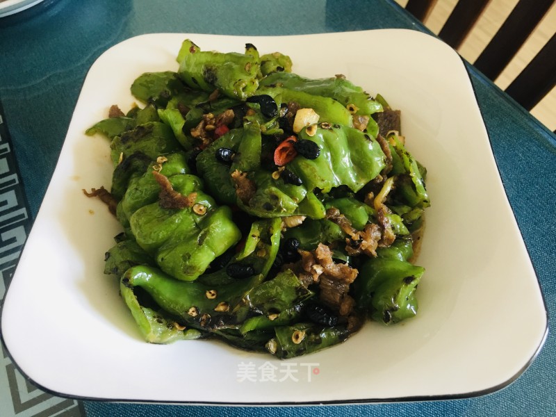 豆豉辣椒炒牛肉的做法
