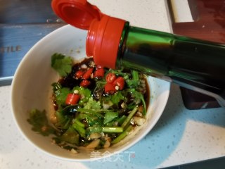 凉拌春葵藕片的做法步调：7