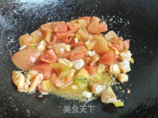 西白柿虾仁素卤的做法步调：7
