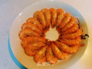 利剑灼基围虾的做法步调：9