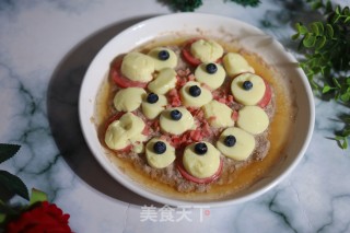 日本豆腐蒸肉的做法步调：5