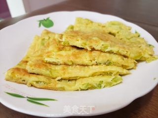 苦瓜鸡蛋煎饼的做法步调：8