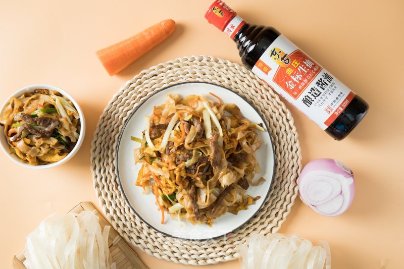 干炒牛河的做法