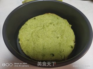 抹茶慕斯蛋糕的做法步调：15