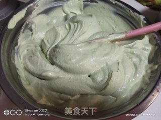 抹茶慕斯蛋糕的做法步调：16