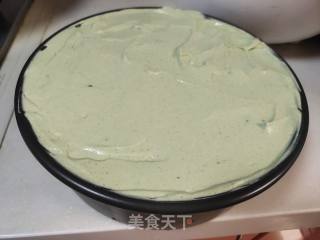抹茶慕斯蛋糕的做法步调：17
