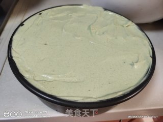 抹茶慕斯蛋糕的做法步调：18