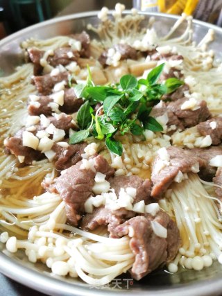 金针菇牛肉卷的做法步调：9