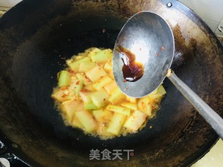 炒西瓜皮的做法步调：8