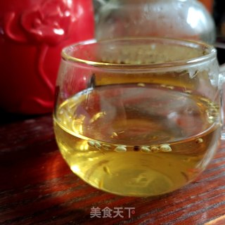 炒槐米茶的做法步调：15