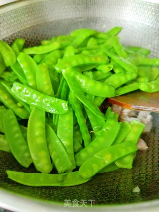 荷兰豆炒肉片的做法步调：5
