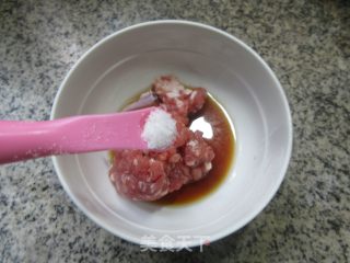 茄子烧油里筋塞肉的做法步调：6