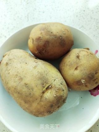 薯饼的做法步调：1