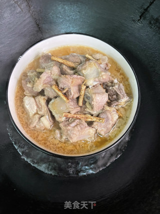 五指毛桃蒸排骨的做法步调：9