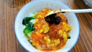 西白柿鸡蛋刀削里的做法步调：12