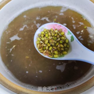 绿豆西米露的做法步调：2