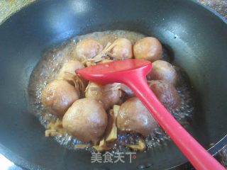 火笋烧油里筋塞肉的做法步调：12