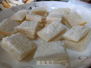 港式西多士的做法步调：5