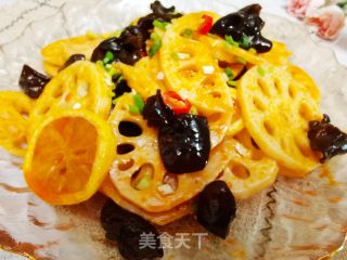 酸辣爽心坚老/泰式酸辣藕片的做法步调：7