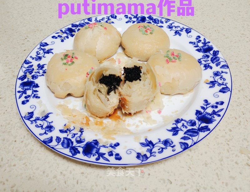 乌芝麻酥饼的做法