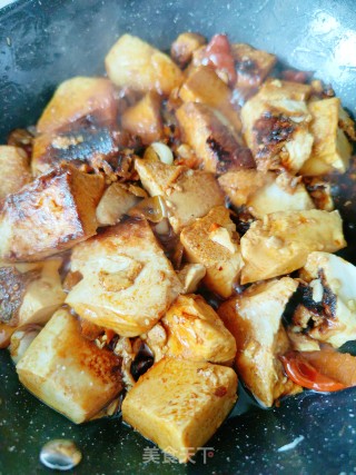 白烧肉烧豆腐的做法步调：8