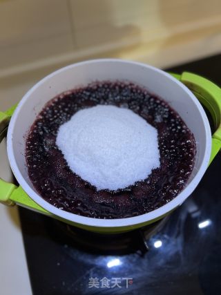 桑葚果酱的做法步调：5