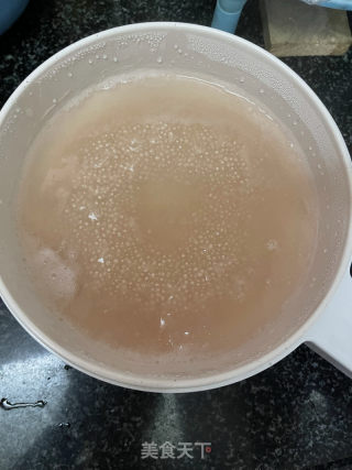 芒果芋圆西米的做法步调：2