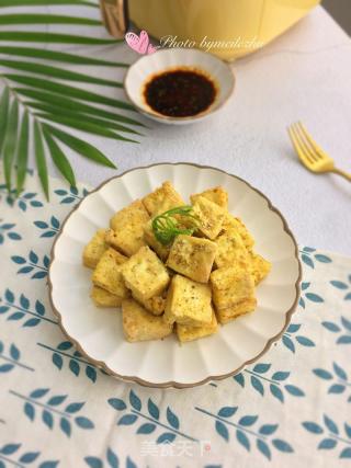 氛围炸锅烤豆腐的做法步调：9