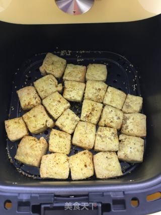 氛围炸锅烤豆腐的做法步调：6