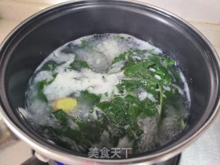 紫苏虾仁粥的做法步调：8