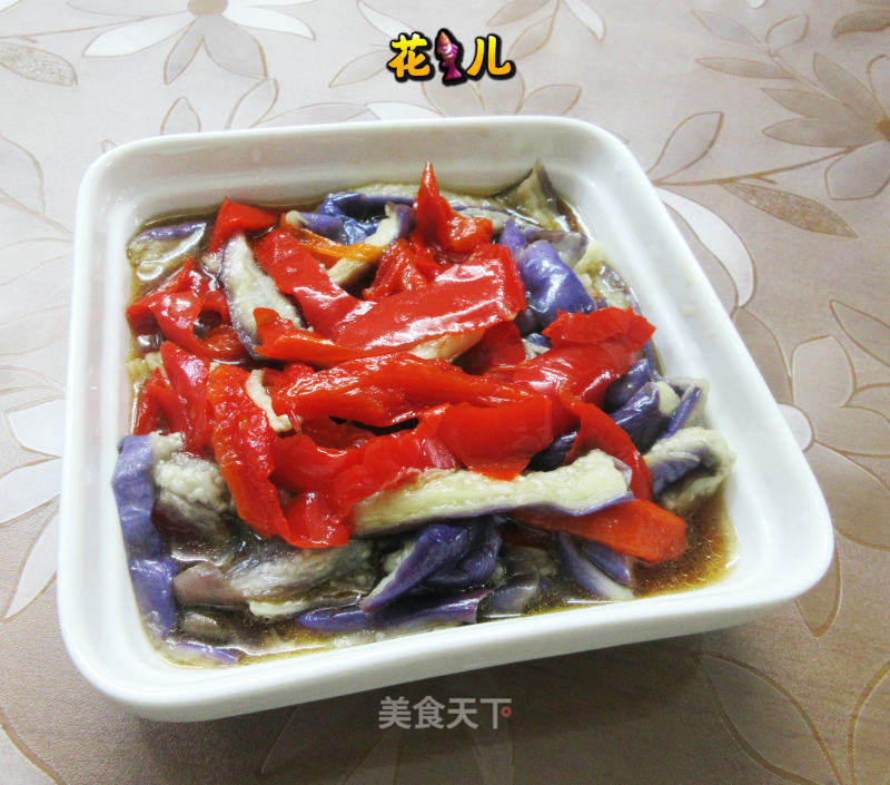 白椒拌茄子的做法