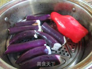 白椒拌茄子的做法步调：3