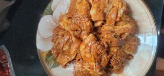 粉蒸肉的做法步调：5