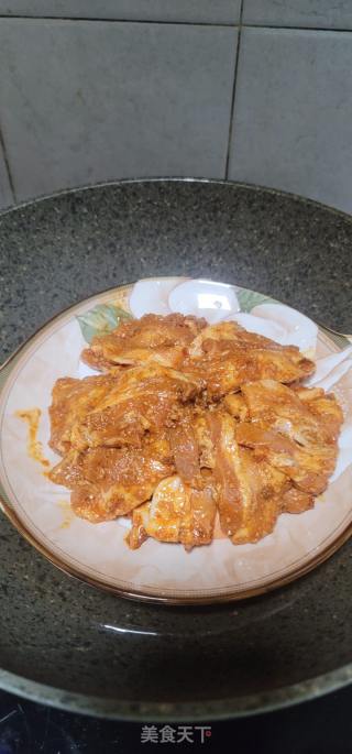 粉蒸肉的做法步调：6