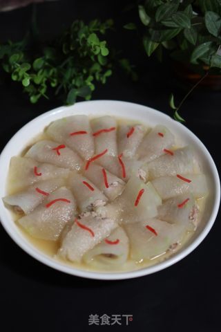 浑蒸冬瓜酿肉的做法步调：8