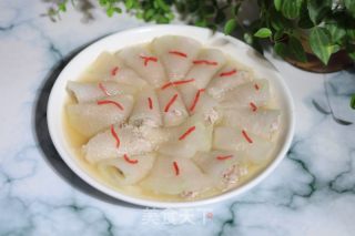 浑蒸冬瓜酿肉的做法步调：7