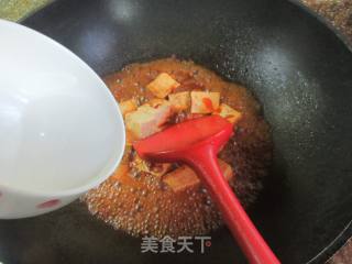 喷鼻辣豆腐的做法步调：8
