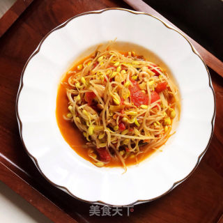 家常炒芽菜的做法步调：8