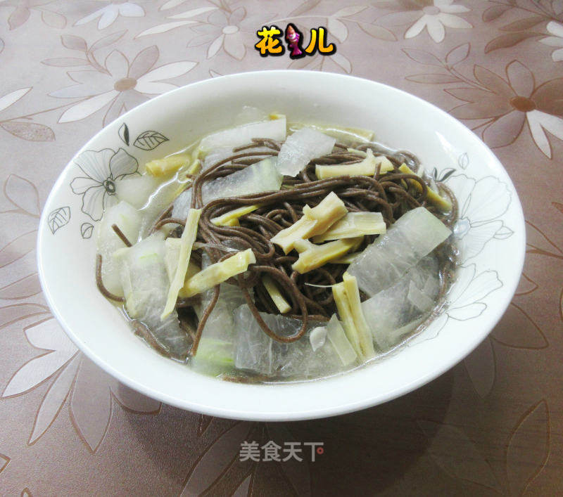羊尾笋冬瓜荞麦里的做法
