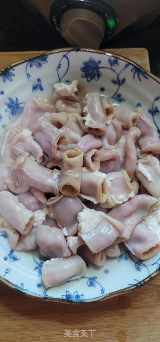 酱炒竹肠的做法步调：5