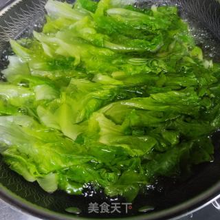 蒜蓉浇汁死菜的做法步调：5