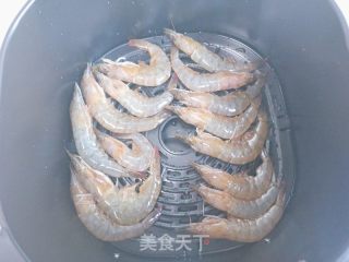 本味吮指烤虾的做法步调：4